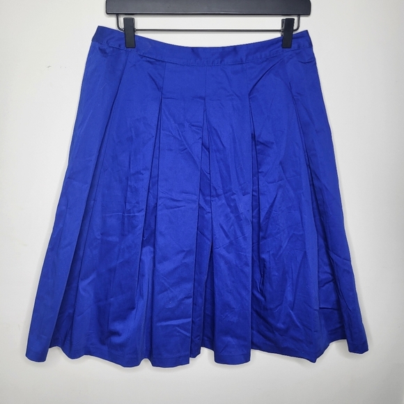 Talbots NWT New Blue Skirt With Lining Size 6 - Picture 1 of 3